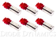 Diode Dynamics - 3157 LED Bulb HP11 LED Red Set of 6 Diode Dynamics