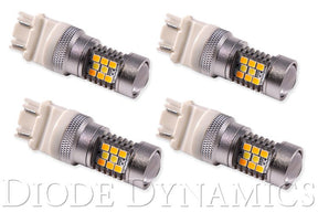 Diode Dynamics - 3157 LED Bulb HP24 Dual - Color LED Cool White Set of 4 Diode Dynamics