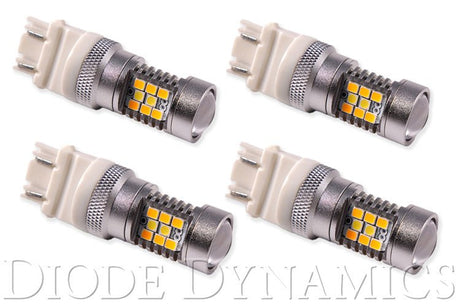 Diode Dynamics - 3157 LED Bulb HP24 Dual - Color LED Cool White Set of 4 Diode Dynamics
