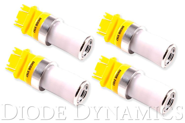 Diode Dynamics - 3157 LED Bulb HP48 LED Amber Set of 4 Diode Dynamics