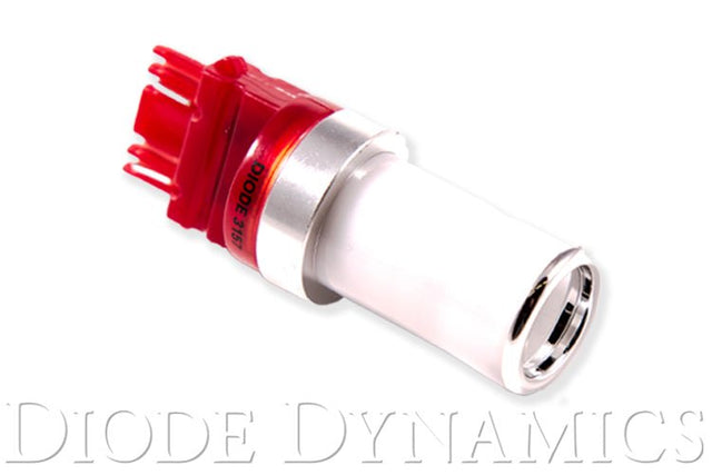 Diode Dynamics - 3157 LED Bulb HP48 LED Red Single Diode Dynamics