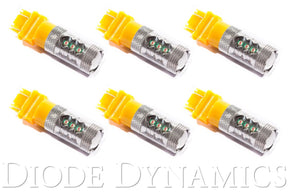Diode Dynamics - 3157 LED Bulb XP80 LED Amber Set of 6 Diode Dynamics