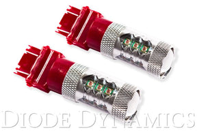 Diode Dynamics - 3157 LED Bulb XP80 LED Red Pair Diode Dynamics