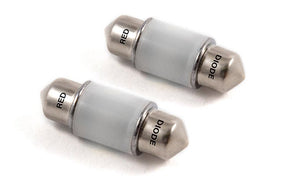 Diode Dynamics - 31mm HP6 LED Bulb LED Red Pair Diode Dynamics