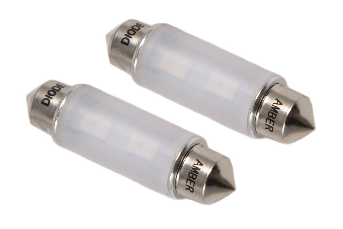 Diode Dynamics - 41mm HP6 LED Bulb Amber Pair Diode Dynamics