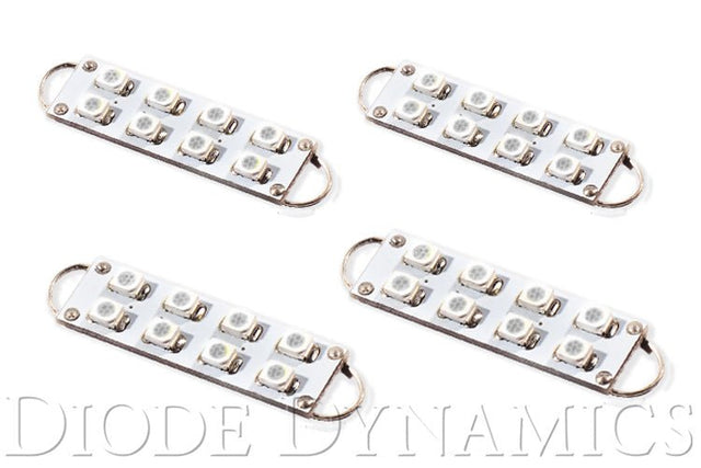 Diode Dynamics - 44mm SML8 LED Bulb Amber Set of 4 Diode Dynamics
