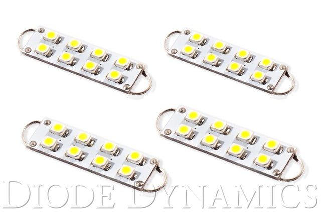 Diode Dynamics - 44mm SML8 LED Bulb Cool White Set of 4 Diode Dynamics