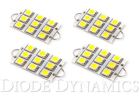 Diode Dynamics - 44mm SML9 LED Bulb Cool White Set of 4 Diode Dynamics