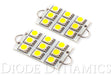 Diode Dynamics - 44mm SML9 LED Bulb Red Pair Diode Dynamics