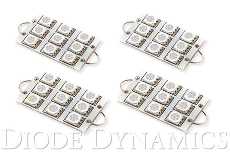 Diode Dynamics - 44mm SML9 LED Bulb Red Set of 4 Diode Dynamics