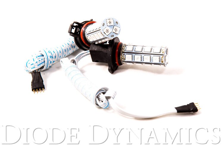 Diode Dynamics - 5202/PSX24W SMD27 LED RGB Pair Diode Dynamics