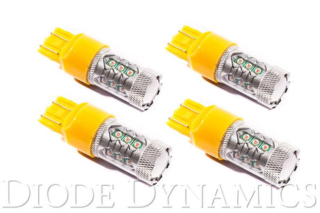 Diode Dynamics - 7443 LED Bulb XP80 LED Amber Set of 4 Diode Dynamics