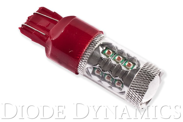 Diode Dynamics - 7443 LED Bulb XP80 LED Red Single Diode Dynamics