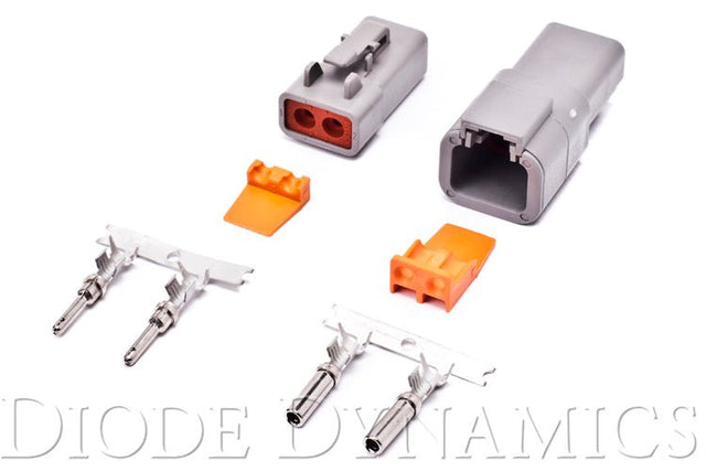 Diode Dynamics - Deutsch Connector Kit 2 - Pin 12 - 14 Gauge Diode Dynamics