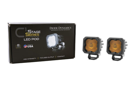 Diode Dynamics - Diode Dynamics Ford Bronco 2021+ Cornering Light Kit (Yellow) (Modular Bumper Only) - Panda Motorworks