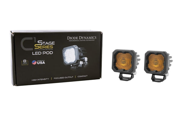 Diode Dynamics - Diode Dynamics Ford Bronco 2021+ Cornering Light Kit (Yellow) (Modular Bumper Only) - Panda Motorworks