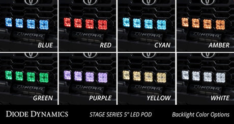 Diode Dynamics - Diode Dynamics SS5 Grille CrossLink Lightbar Kit for 2022 Toyota Tundra - Panda Motorworks