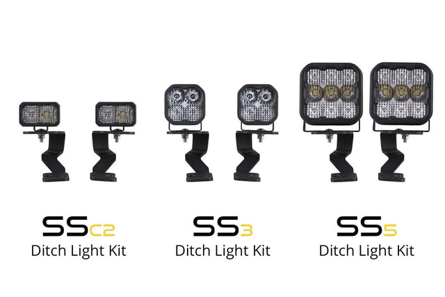 Diode Dynamics - Diode Dynamics Stage Series Backlit Ditch Light Kit for 2022 Toyota Tundra - Panda Motorworks