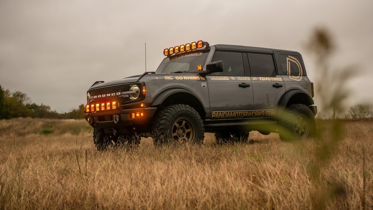 Diode Dynamics - Diode Dynamics Stage Series SS3 Ditch Light Kit for 2021+ Ford Bronco W/Amber Backlight - Panda Motorworks