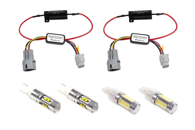 Diode Dynamics - Forester 2014 Standard Tail as Turn Kit w/ Backup Stage 2 Diode Dynamics