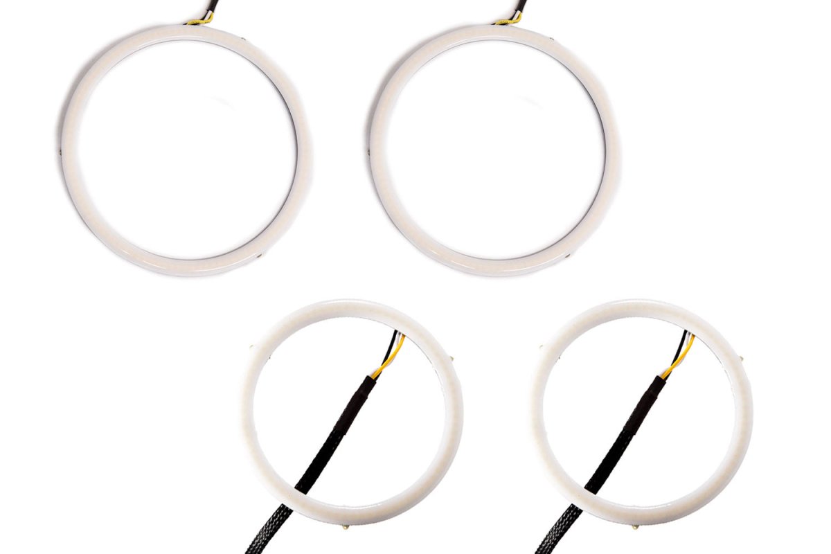 Diode Dynamics - Halo Lights LED 100mm/130mm Red Four Diode Dynamics