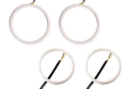 Diode Dynamics - Halo Lights LED 100mm/130mm Red Four Diode Dynamics