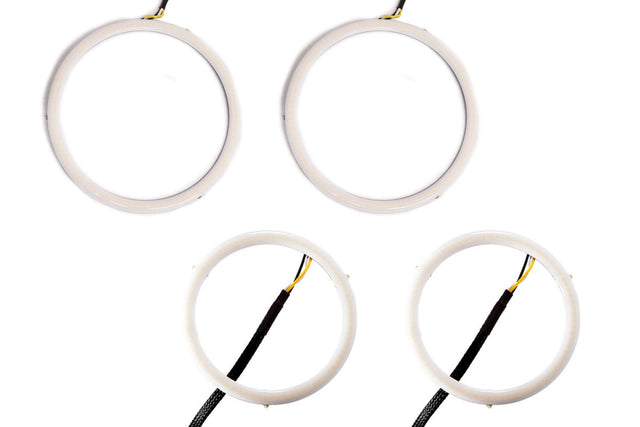 Diode Dynamics - Halo Lights LED 100mm/130mm Red Four Diode Dynamics