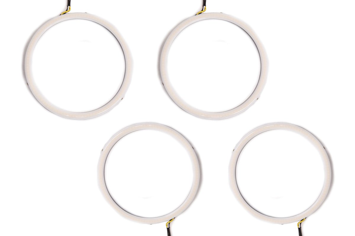 Diode Dynamics - Halo Lights LED 150mm/160mm Red Four Diode Dynamics