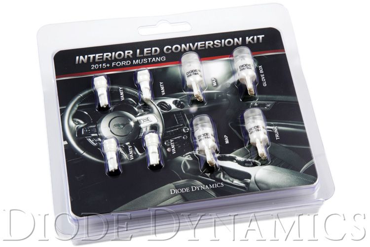 Diode Dynamics - Interior LED Conversion Kit for Ford Mustang 15 - 17