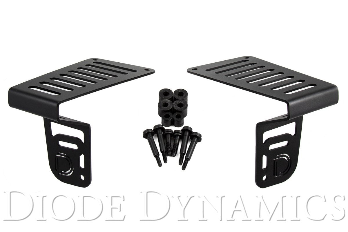 Diode Dynamics - Jeep JL 2018 - 2019 Cowl Bracket Kit Diode Dynamics