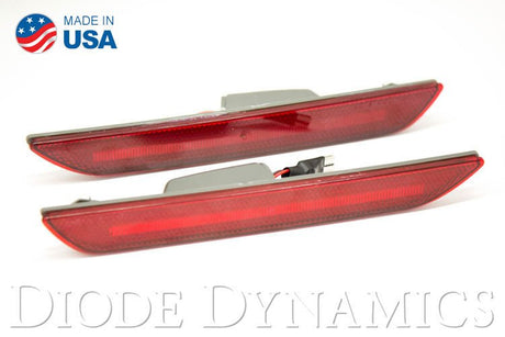Diode Dynamics - Mustang 2015 EU LED Sidemarkers Red Set Diode Dynamics