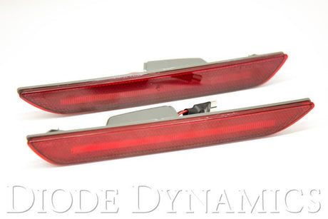 Diode Dynamics - Mustang 2015 LED Sidemarkers Red Set Diode Dynamics