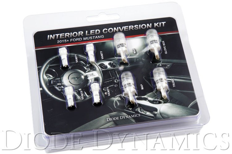 Diode Dynamics - Mustang Interior Light Kit 15 - 17 Mustang Stage 1 Cool White Diode Dynamics