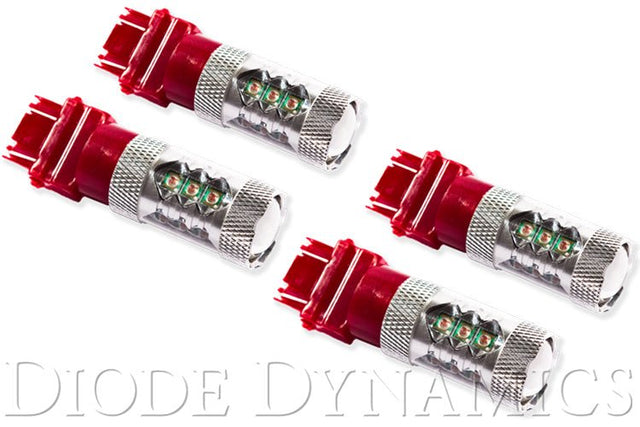 Diode Dynamics - Rear Turn/Tail Light LED for 2007 - 2013 GMC Sierra 1500 3157 LED Bulb XP80 LED Red Set of 4 Diode Dynamics