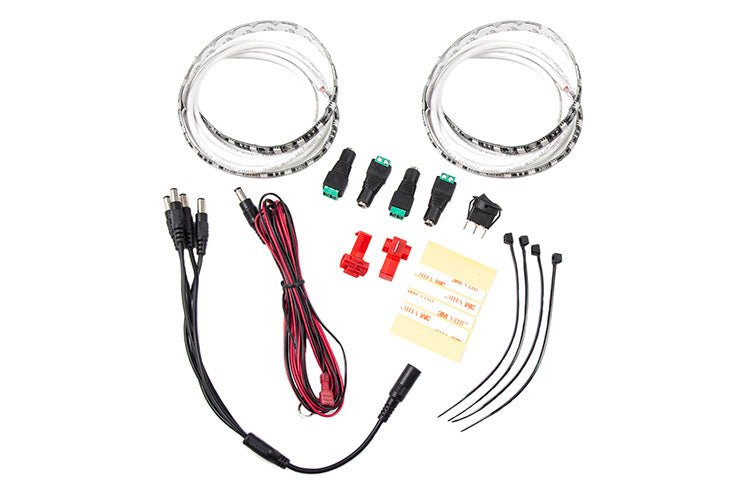 Diode Dynamics - Red LED Footwell Kit Diode Dynamics
