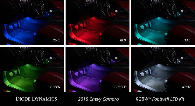 Diode Dynamics - RGBW Multicolor Footwell LED Kit