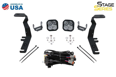 Diode Dynamics - Stage Series Backlit Ditch Light Kit for 2015 - 2020 Ford F - 150/ Raptor - Panda Motorworks