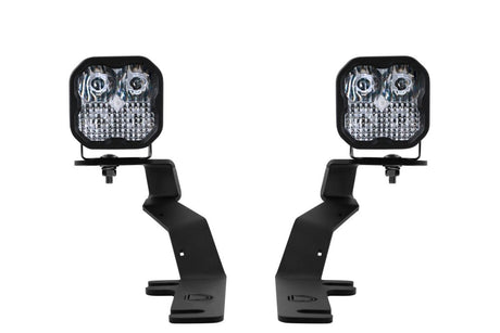 Diode Dynamics - Stage Series Backlit Ditch Light Kit for 2015 - 2020 Ford F - 150/ Raptor - Panda Motorworks