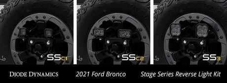 Diode Dynamics - Stage Series Reverse Light Kit for 2021 - 2022 Ford Bronco - Panda Motorworks