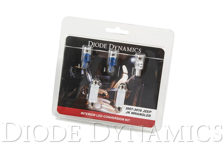 Diode Dynamics - Wrangler JK 4dr Interior Kit Stage 1 Blue Diode Dynamics
