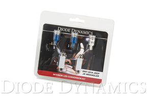 Diode Dynamics - Wrangler JK 4dr Interior Kit Stage 2 Blue Diode Dynamics