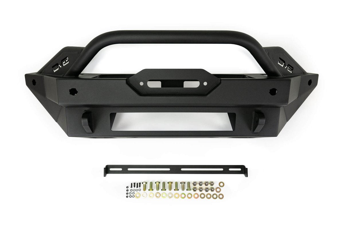 DV8 - DV8 Offroad 2021+ Ford Bronco FS-15 Series Modular Front Bumper Winch Capable w/ Auxiliary Light Mounts