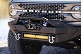 DV8 - DV8 Offroad 2021+ Ford Bronco FS-15 Series Modular Front Bumper Winch Capable w/ Auxiliary Light Mounts