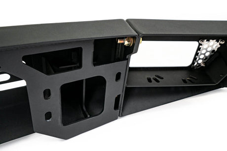 DV8 - DV8 Offroad 21+ Ford Bronco OE PLUS SERIES Bumper - Accommodates 20in Dual Row Light Bar &amp; (4) 3in Pod Light Mount