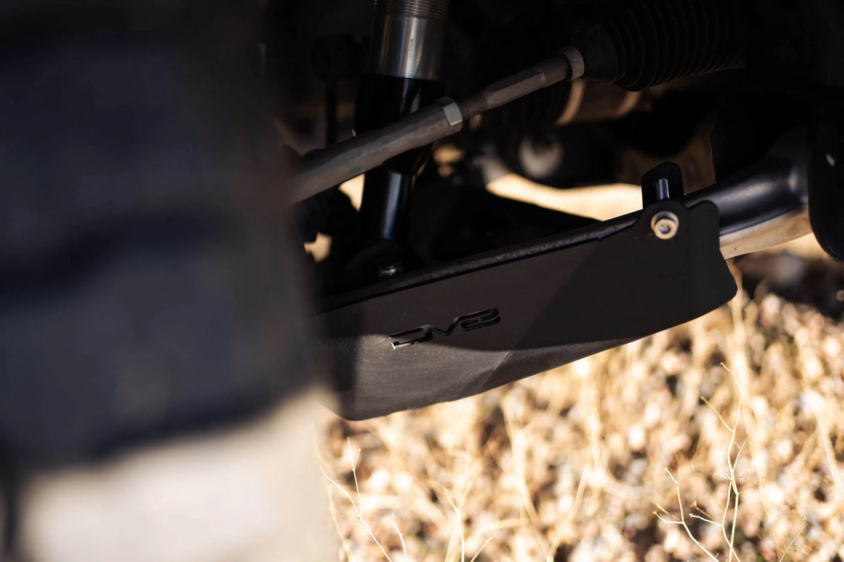 DV8 - DV8 Offroad 21 - 22 Ford Bronco Front Lower Control Arm Skid Plate - Panda Motorworks