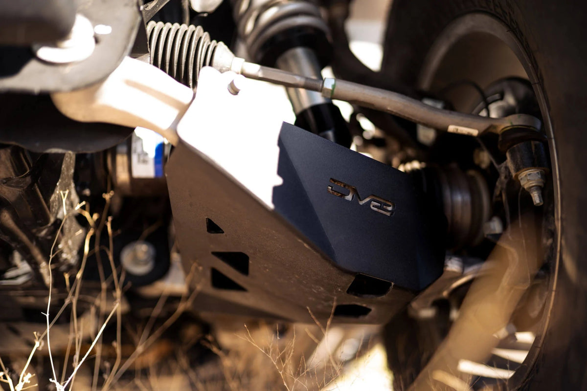 DV8 - DV8 Offroad 21 - 22 Ford Bronco Front Lower Control Arm Skid Plate - Panda Motorworks