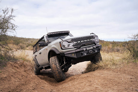 DV8 - DV8 Offroad 21 - 22 Ford Bronco Front Lower Control Arm Skid Plate - Panda Motorworks