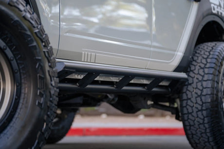 DV8 - DV8 Offroad 21 - 22 Ford Bronco FS - 15 Series Rock Sliders - Panda Motorworks