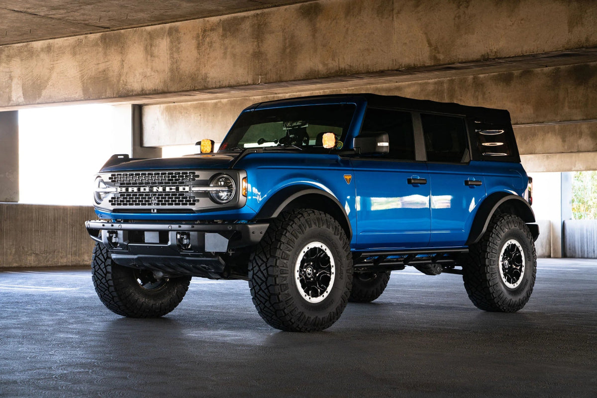 DV8 - DV8 Offroad 21 - 22 Ford Bronco FS - 15 Series Rock Sliders - Panda Motorworks