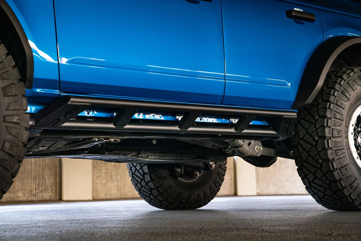 DV8 - DV8 Offroad 21 - 22 Ford Bronco FS - 15 Series Rock Sliders - Panda Motorworks
